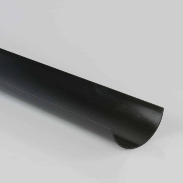 68mm Half Round Gutter 4m black