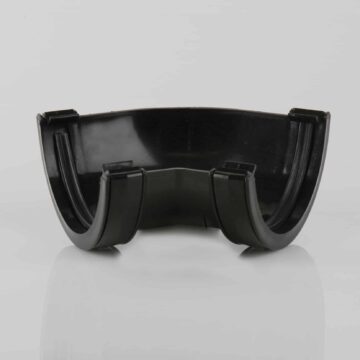 Brett Martin - 112mm Roundstyle Gutter Angle 135Deg - black