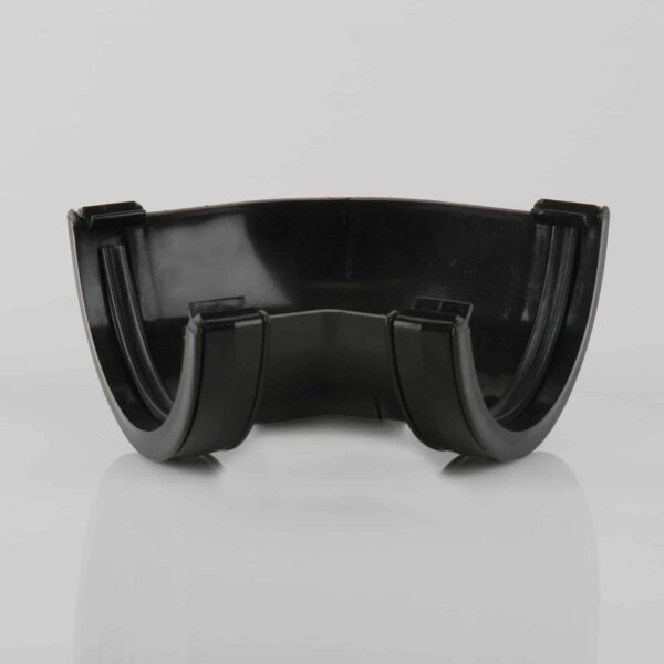 Brett Martin - 112mm Roundstyle Gutter Angle 135Deg - black