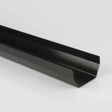114mm Squarestyle Gutter 4m black