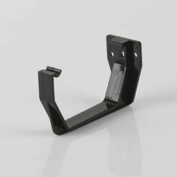 114mm Square Gutter Fascia Bracket black
