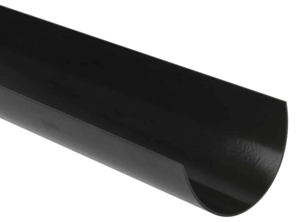 115mm Deepstyle Gutter 4m Length black