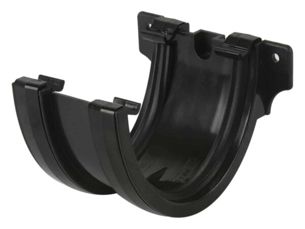 115mm Deepstyle Gutter Union Bracket black