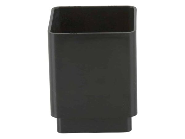 65mm Square Downpipe Connector black