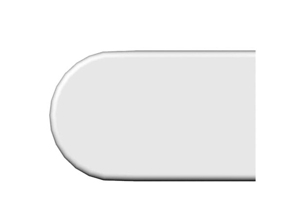white end caps