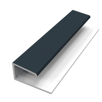 Universal Edge Trim Wood Effect Cladding