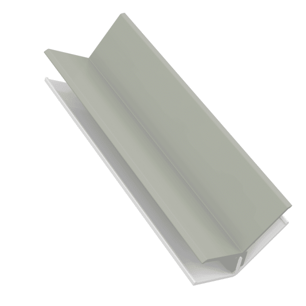 2 Part Internal Corner Trim for PVC Cladding - Image 4