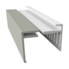 2 Part Multi Vent Starter Trim/ Cover Trim for PVC Cladding - Image 2