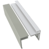 2 Part Multi Vent Starter Trim/ Cover Trim for PVC Cladding - Image 3