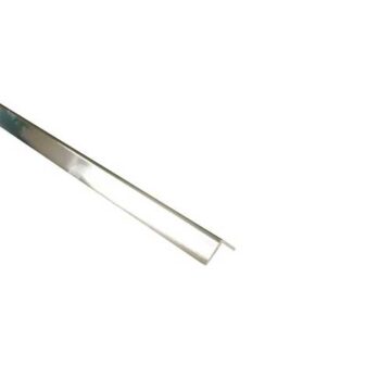 15×15 External Angle - Chrome Plastic