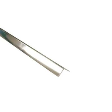 20×20 External Angle - Chrome Plastic