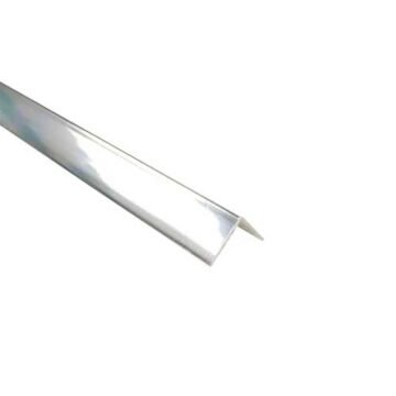 30×30 External Angle - Chrome Plastic