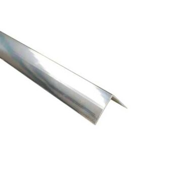 40×40 External Angle - Chrome Plastic