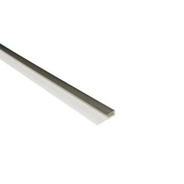 1-Part 5mm End Profile -Chrome Plastic