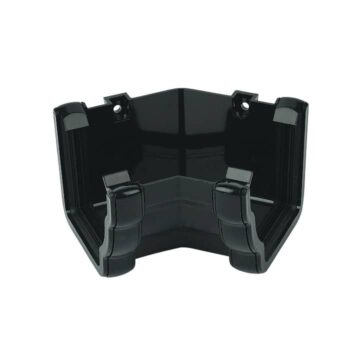 FLOPLAST Niagara Ogee Gutter Internal 135 Degree Angle black