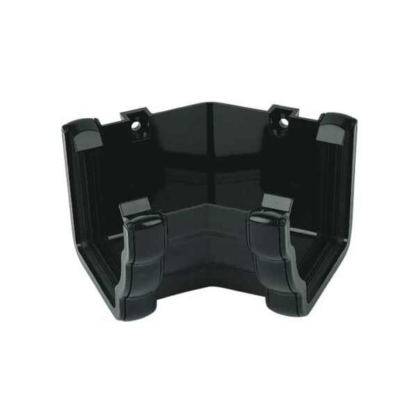 FLOPLAST Niagara Ogee Gutter Internal 135 Degree Angle black