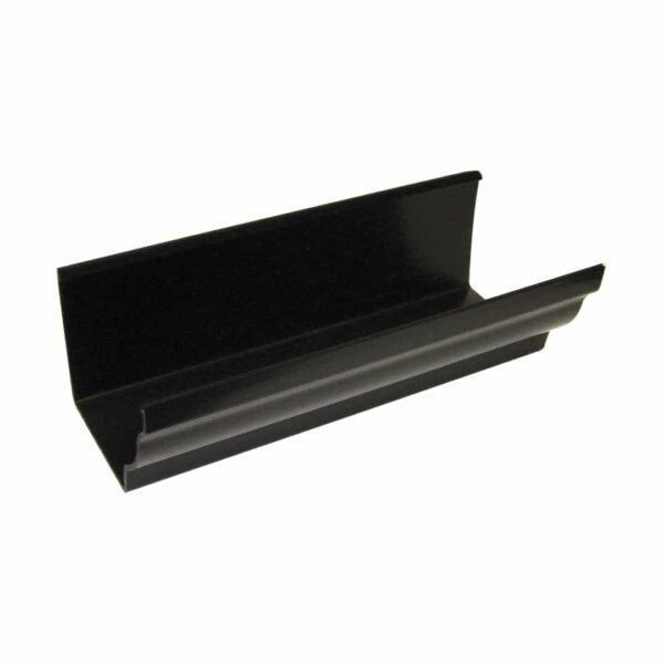 The Floplast Niagara Ogee Guttering black