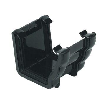 FLOPLAST Niagara Ogee Gutter Union Bracket black