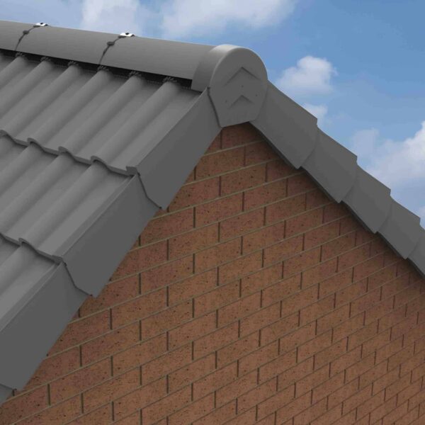 Dry Verge anthracite grey house