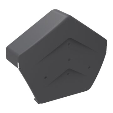 Angled Ridge Cap grey