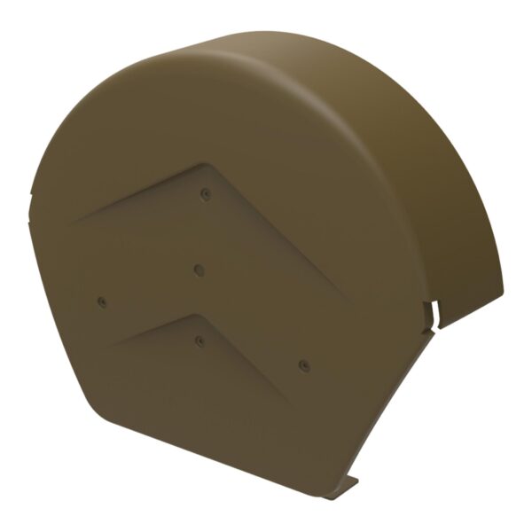 Rounded Ridge Cap brown