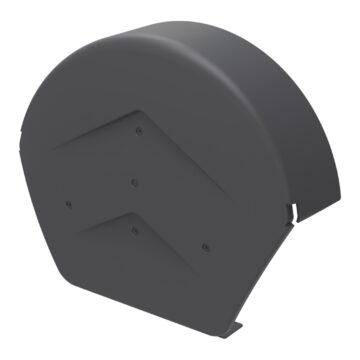 Rounded Ridge Cap Anthracite grey