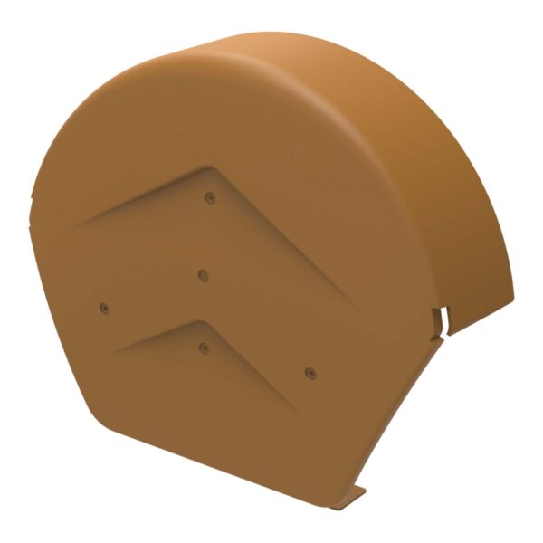 Rounded Ridge Cap terracotta