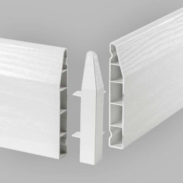 Chamfred skirting external 100