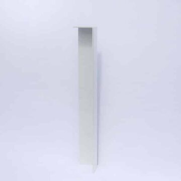 External Square fascia 90 degree - white